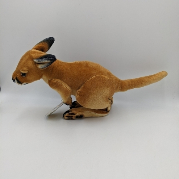 NWT Tiger Tale Toys Viahart Kangaroo Poseable Plush Stuffed Animal Kipps - Picture 2 of 8